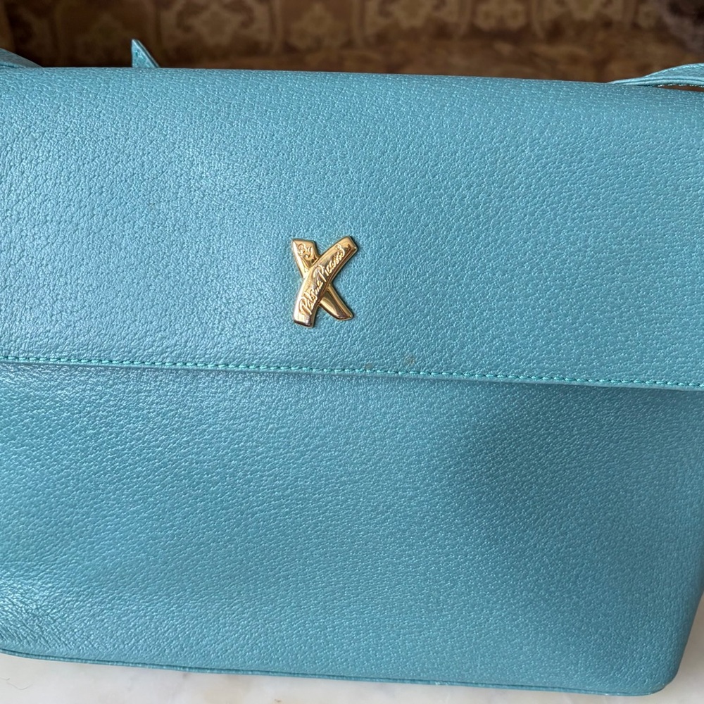 Paloma Picasso Elegant Turquoise Women Bag